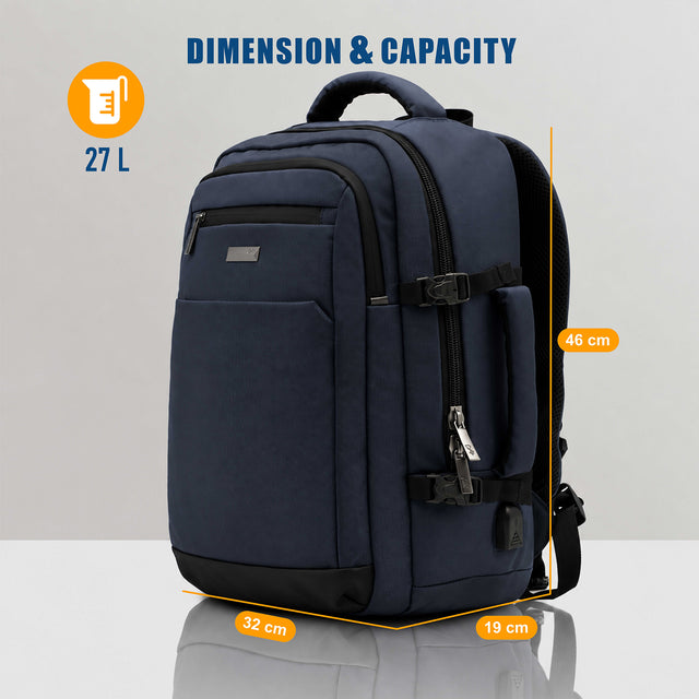 Cater CTR-4002 Premium Laptop Backpack for Work and Travel | 25L