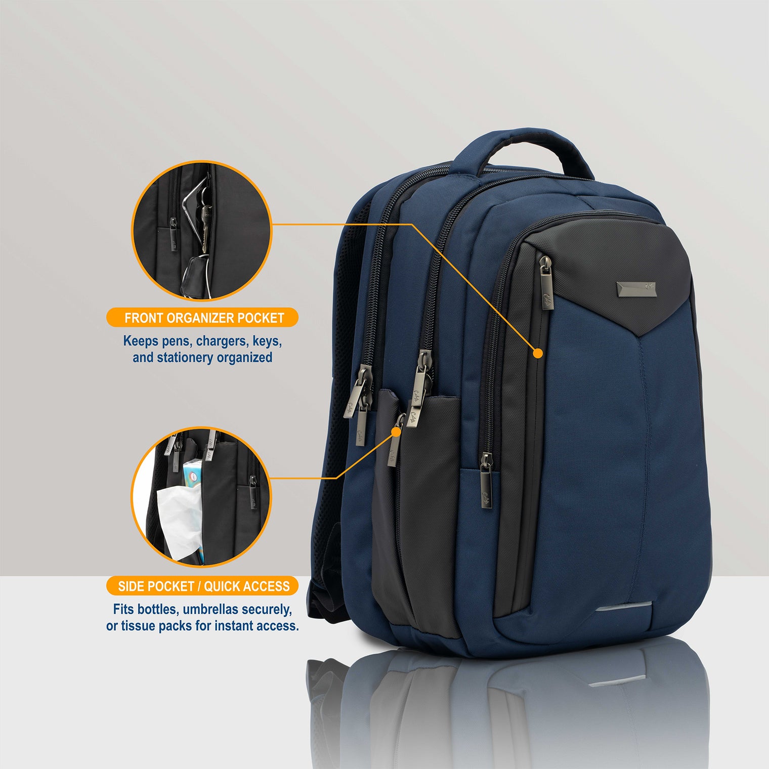 Cater CTR-13329 Premium Laptop Backpack | 23L