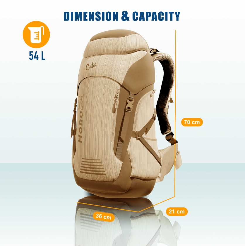 Cater Honor Trekking & Travelling Backpacks | 54L