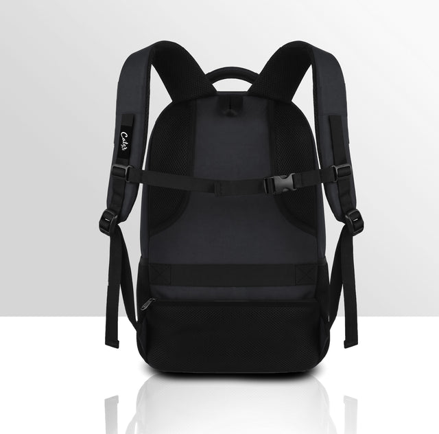 Cater CTR-13327 Premium Comfort Laptop Backpack with Trolley Support | 25L