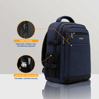 Cater CTR-4002 Premium Laptop Backpack for Work and Travel | 25L