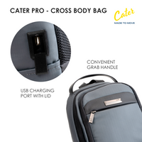 Cater CTR-3035 Smart Organizer Crossbody Bag | 12L