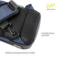Cater CTR-3023 Dual Compartment Crossbody Bag | 6L